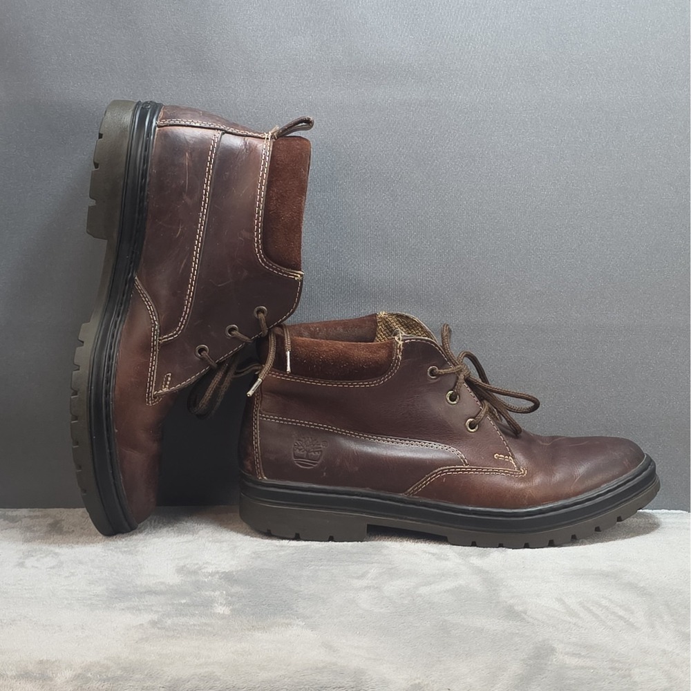 Timberland Earthkeeper Leather Hiking Boots Women's US Size 10M Camping...